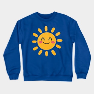 Cute Summer Kawaii Sun Crewneck Sweatshirt